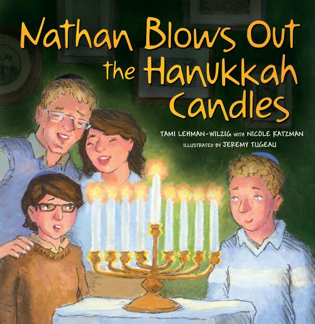 Nathan Blows Out the Hanukkah Candles